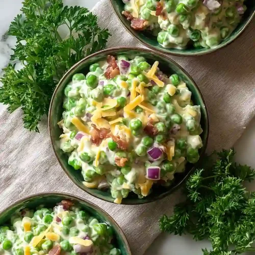 pea salad for a crowd