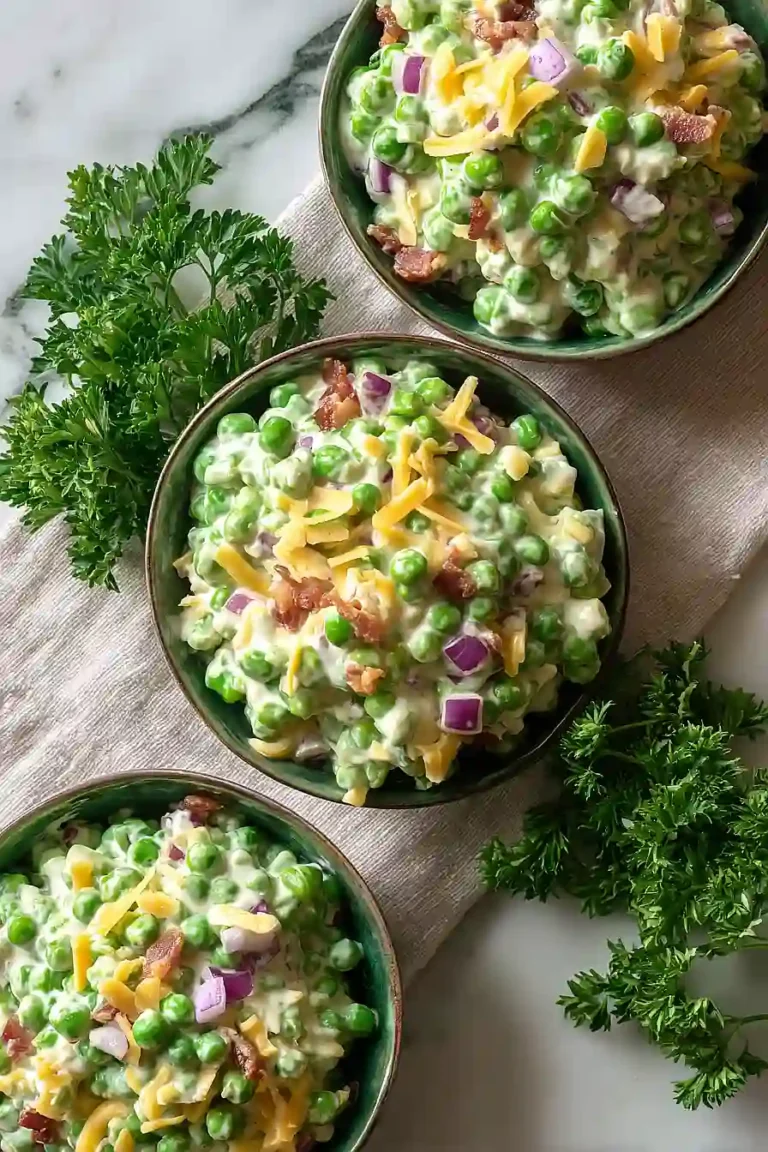 pea salad for a crowd