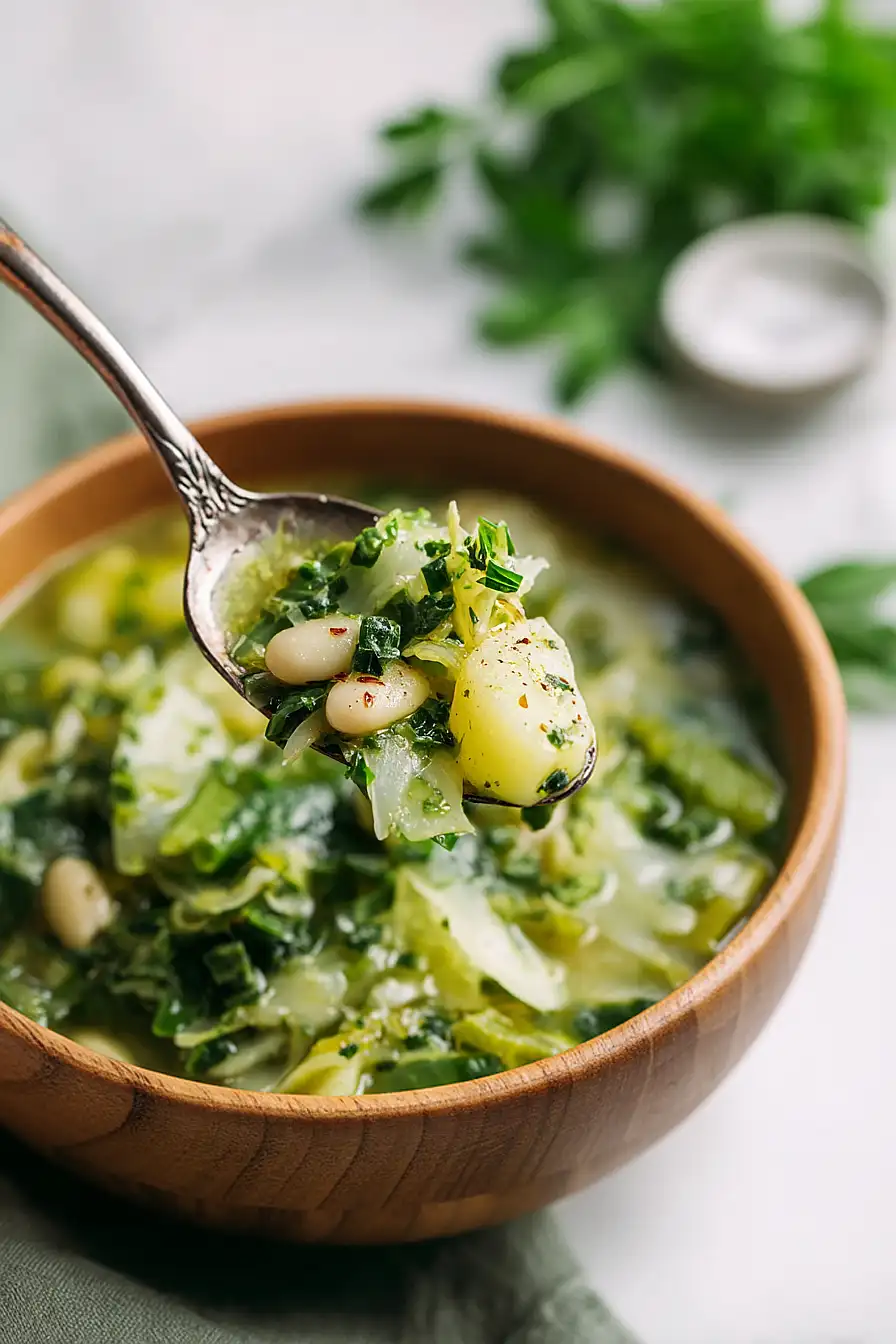 Italian Green Minestrone di Verdure Recipe