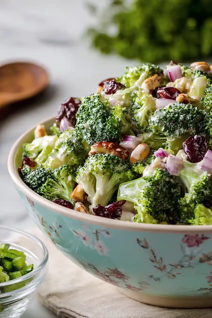 gluten and dairy free broccoli salad