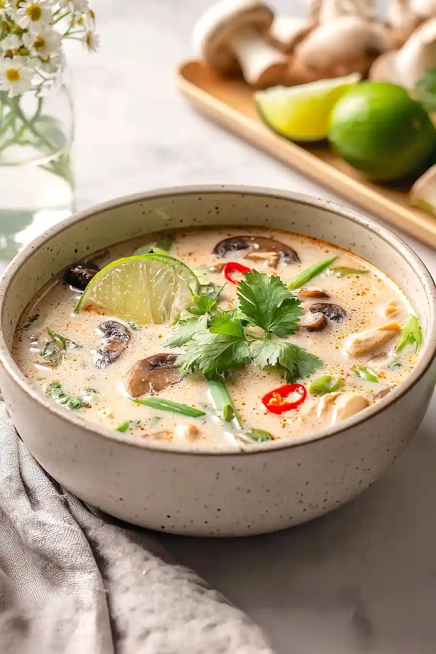 Thai Coconut Chicken Soup