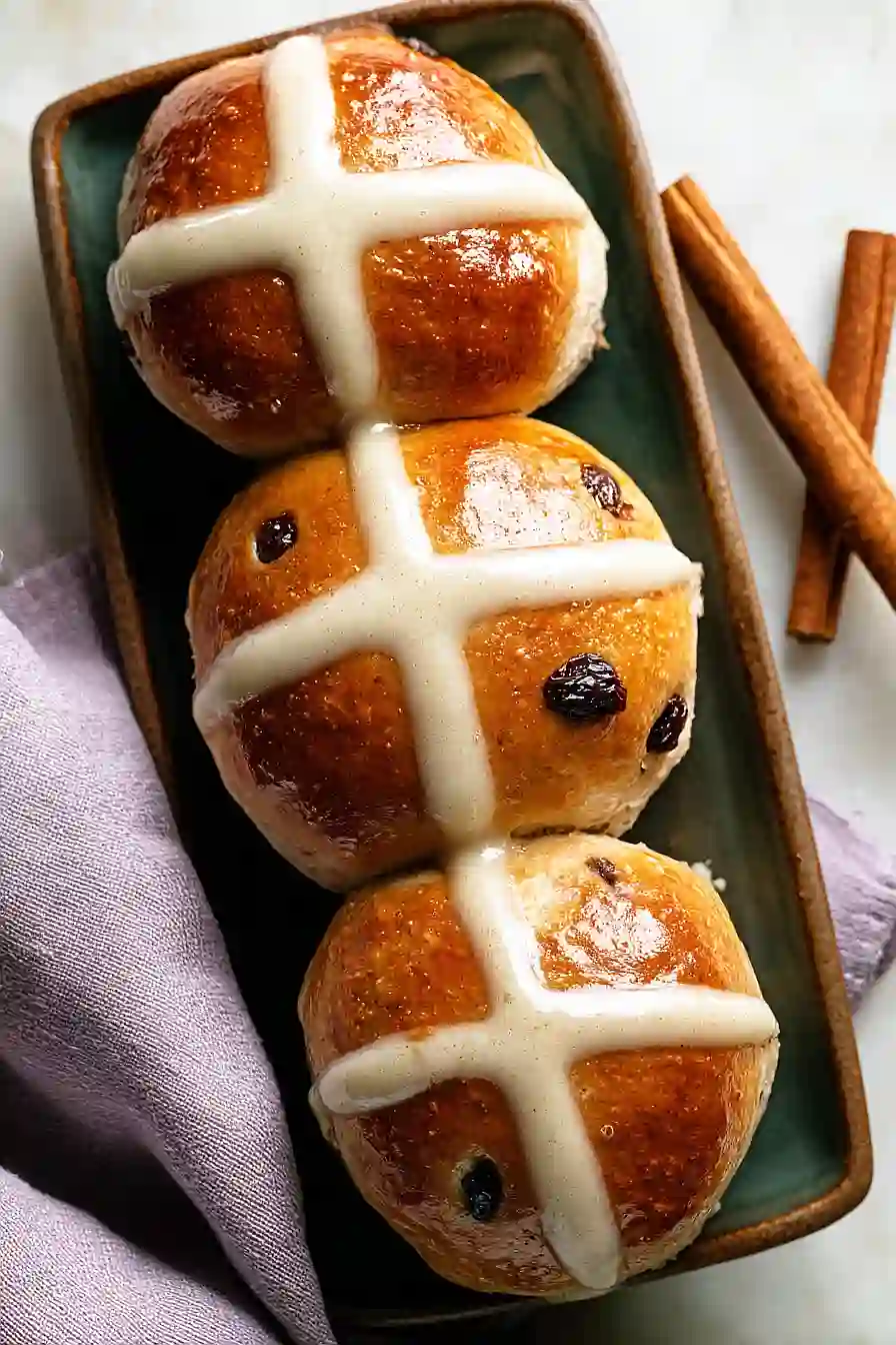 dairy free hot cross buns