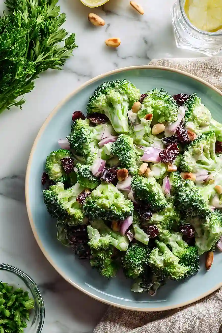 gluten and dairy free broccoli salad