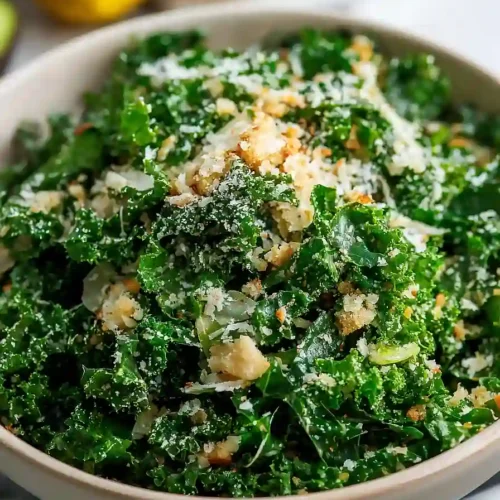 Lemon Parmesan Kale Salad