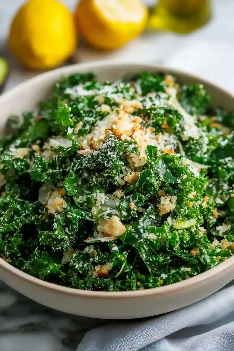 Lemon Parmesan Kale Salad