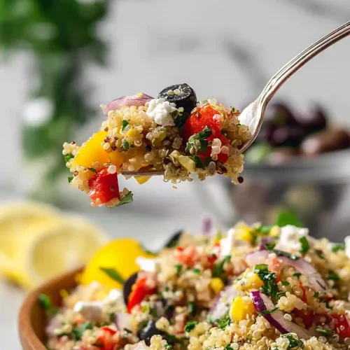Mediterranean Quinoa Salad