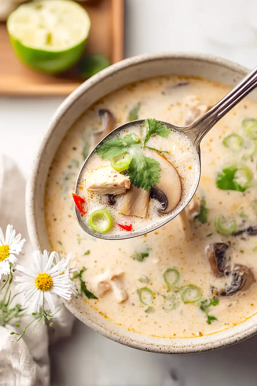 Thai Coconut Chicken Soup
