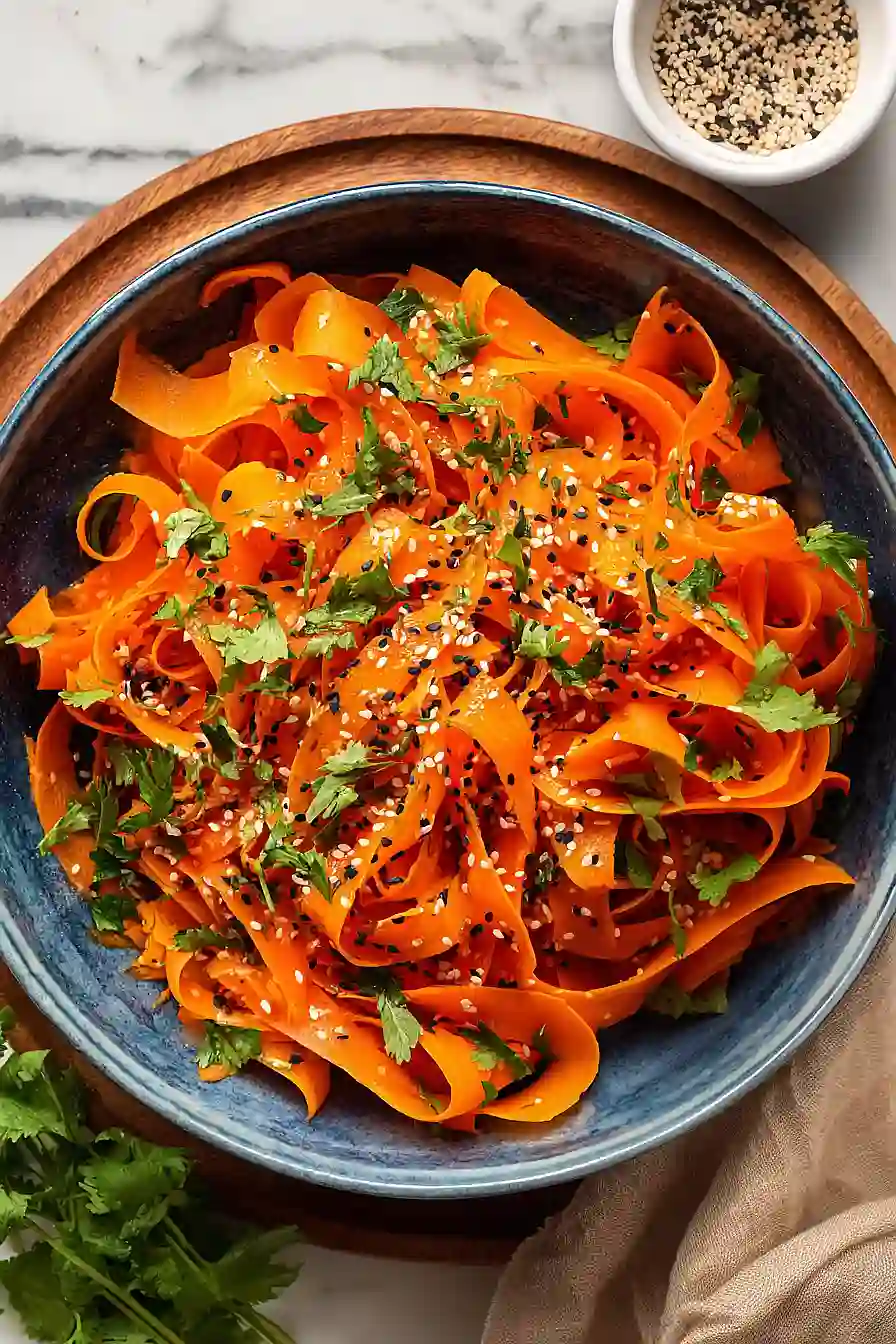 viral tiktok carrot salad