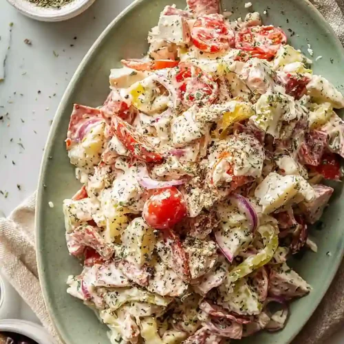 Italian Grinder Chicken Salad