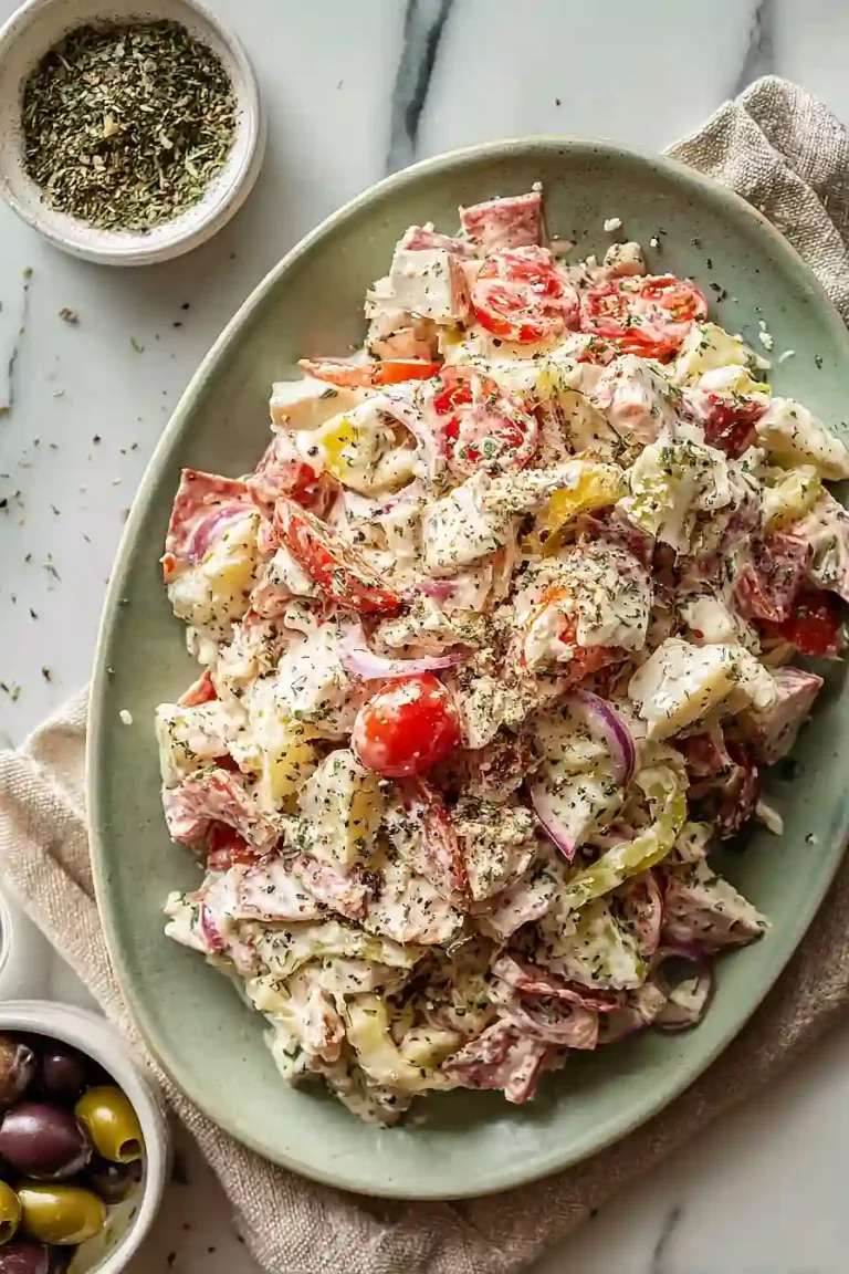 Italian Grinder Chicken Salad