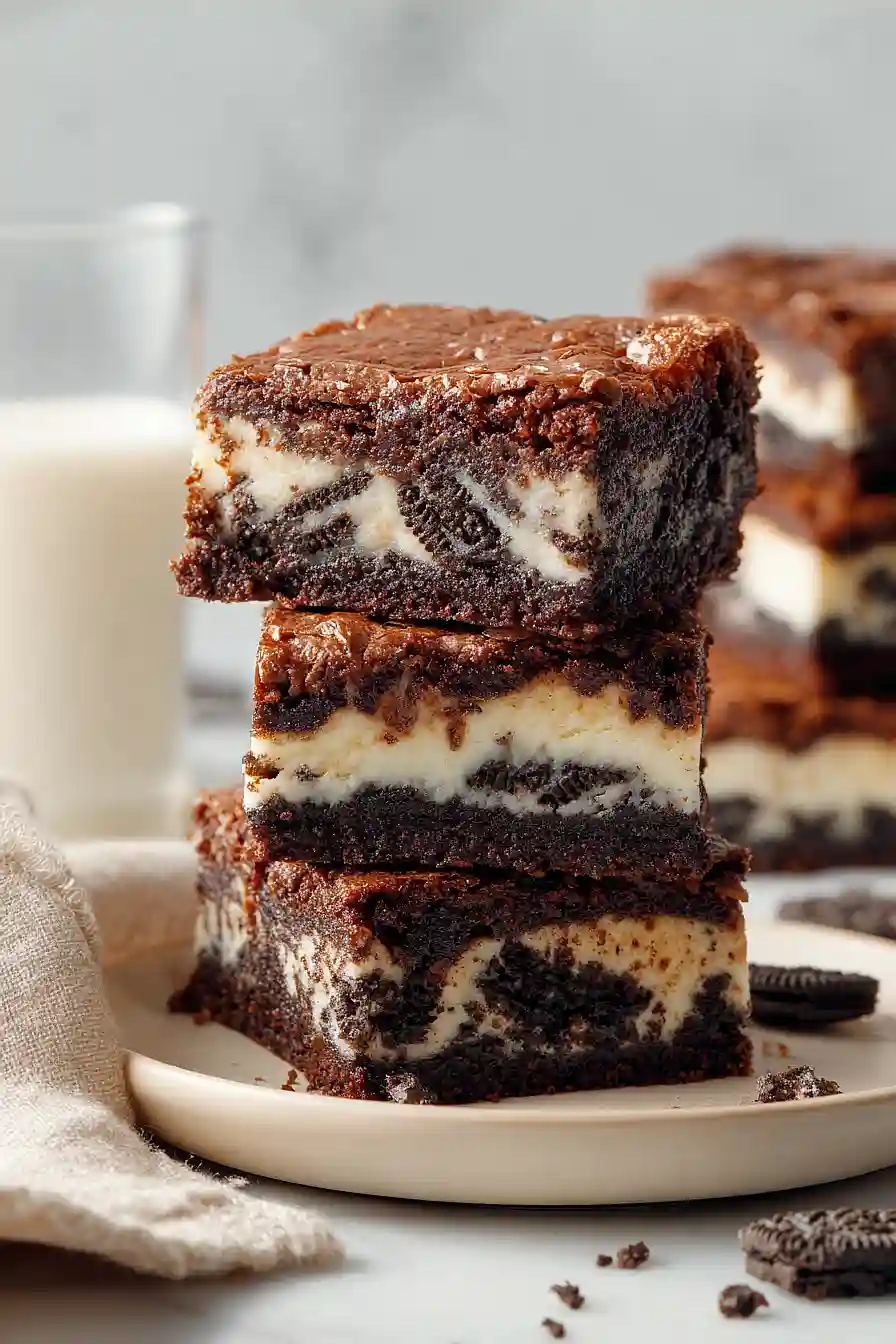 air fryer cheesecake brownies