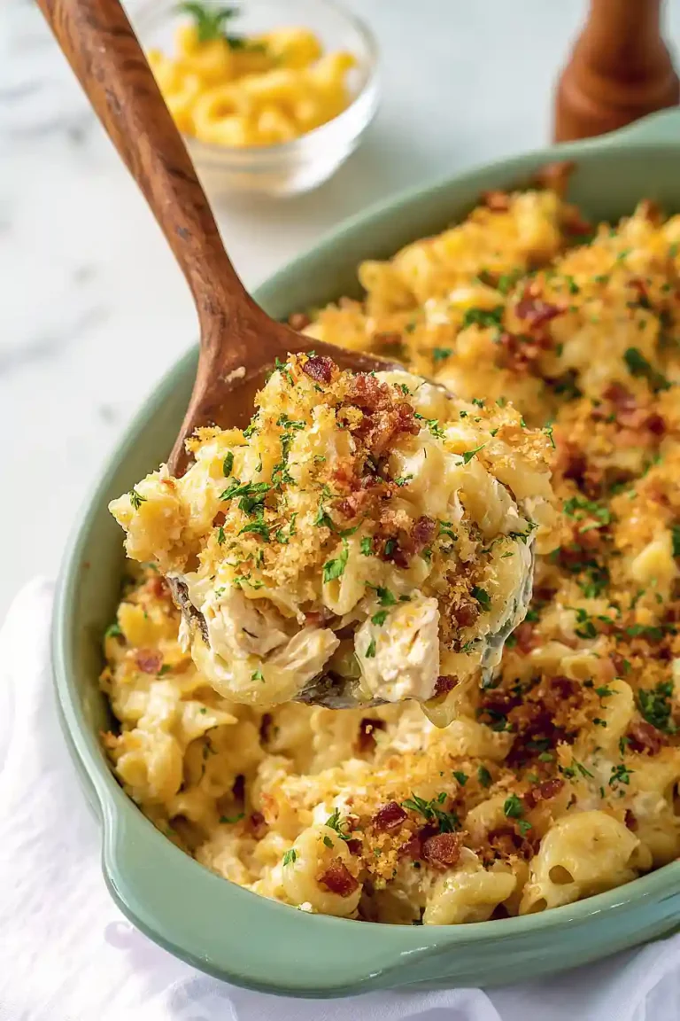 Crack Chicken Mac and Cheese