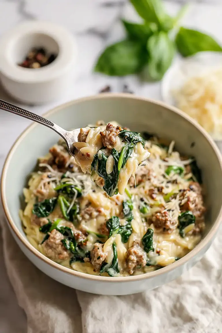 Italian Sausage Orzo