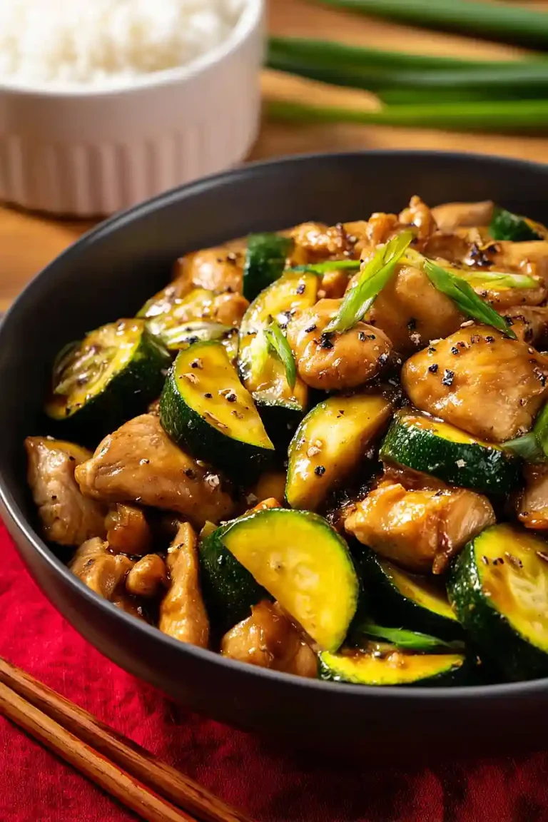 Chicken Zucchini Stir Fry