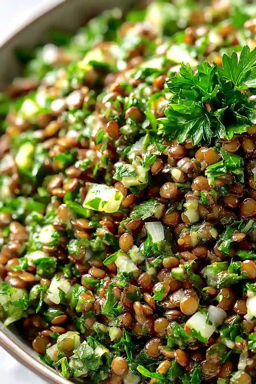 Lebanese Lentil Salad