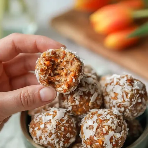 carrot cake energy balls