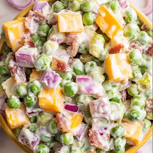 easter pea salad