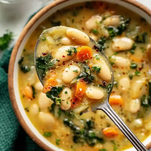 Best Tuscan White Bean Soup