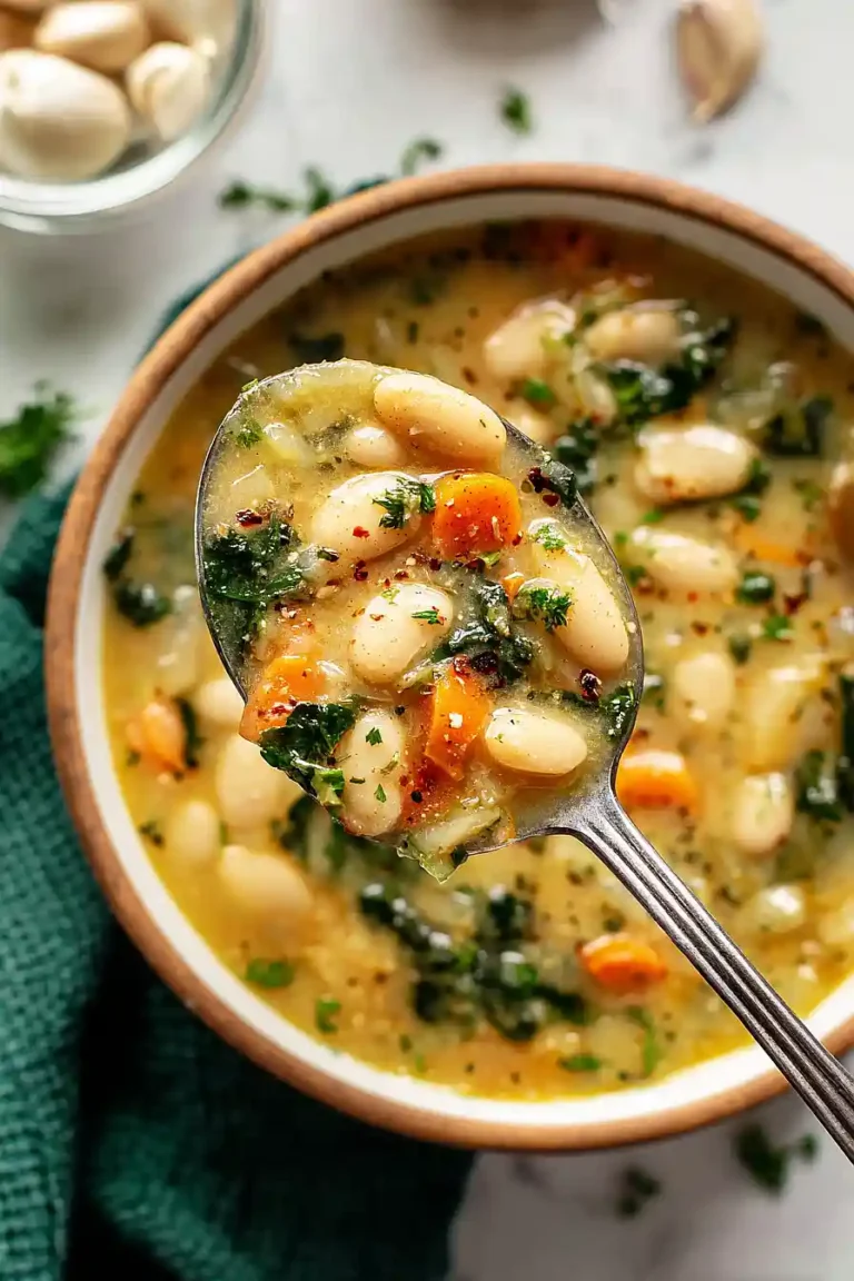 Best Tuscan White Bean Soup