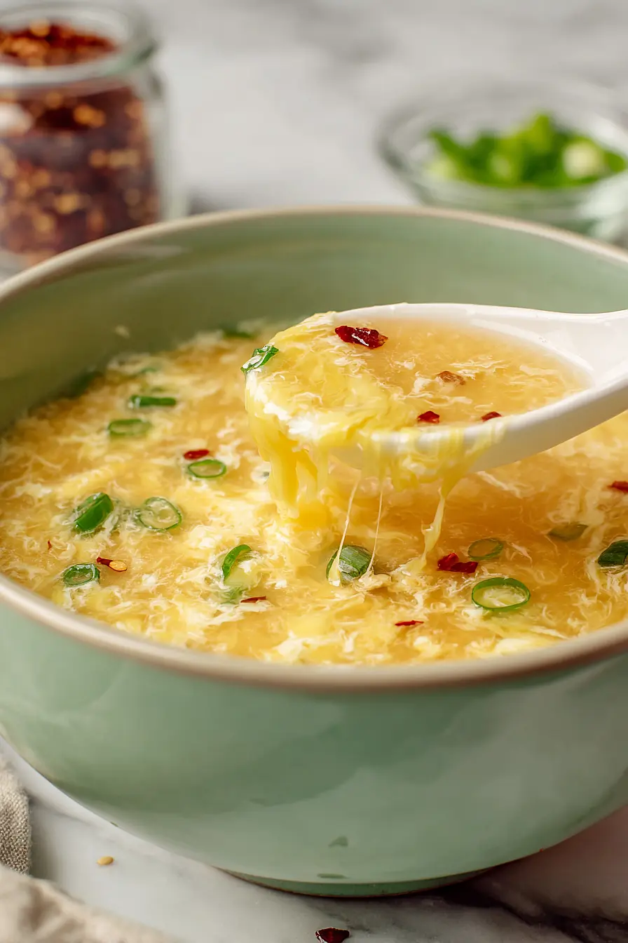Keto Egg Drop Soup