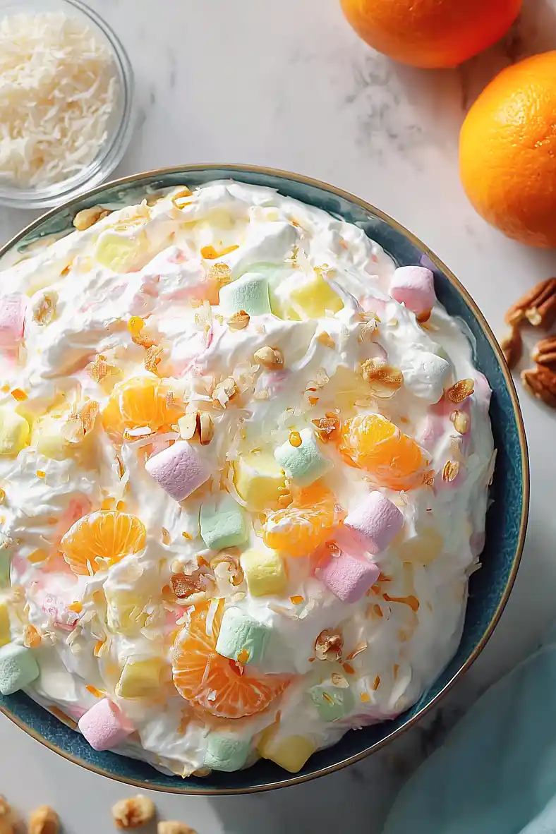 marshmallow ambrosia fruit salad