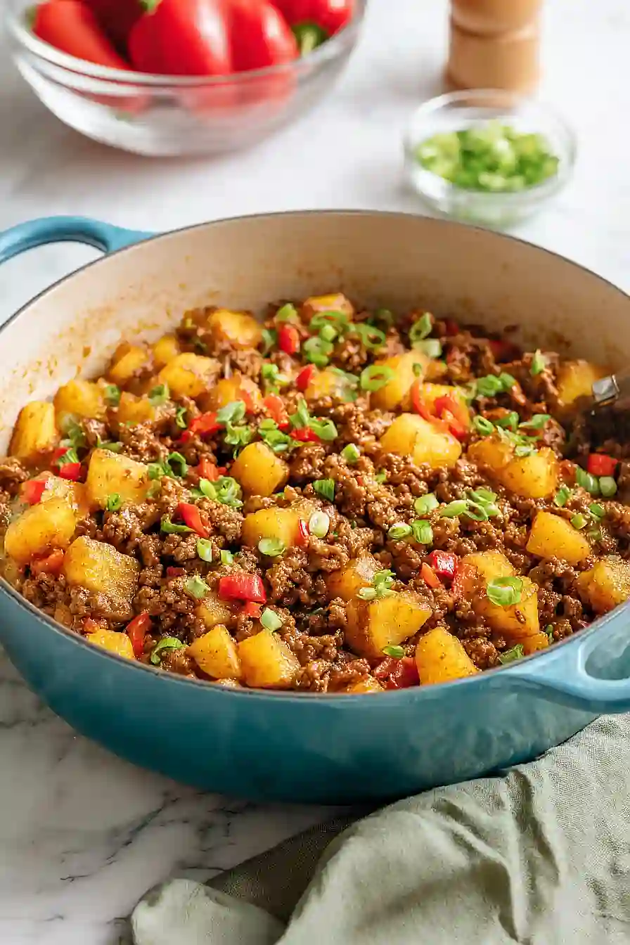 Ground Beef and Potatoes