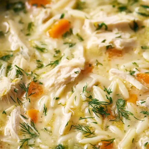Greek Lemon Chicken Soup
