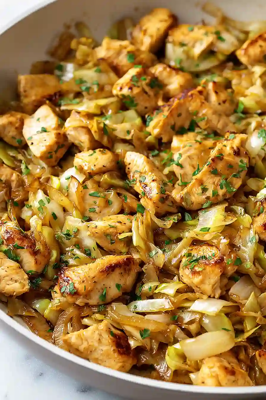 Chicken and Cabbage Stir Fry