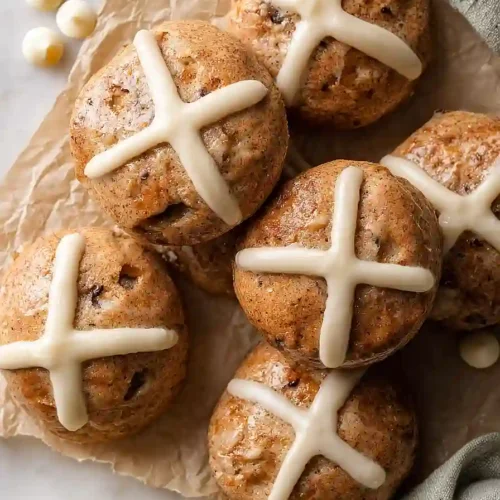 hot cross bun cookies