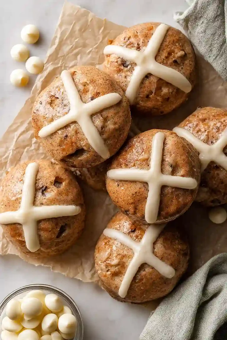hot cross bun cookies