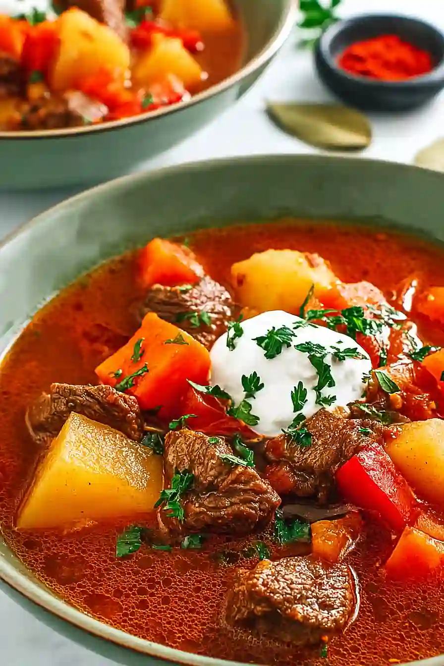 Authentic Hungarian Goulash