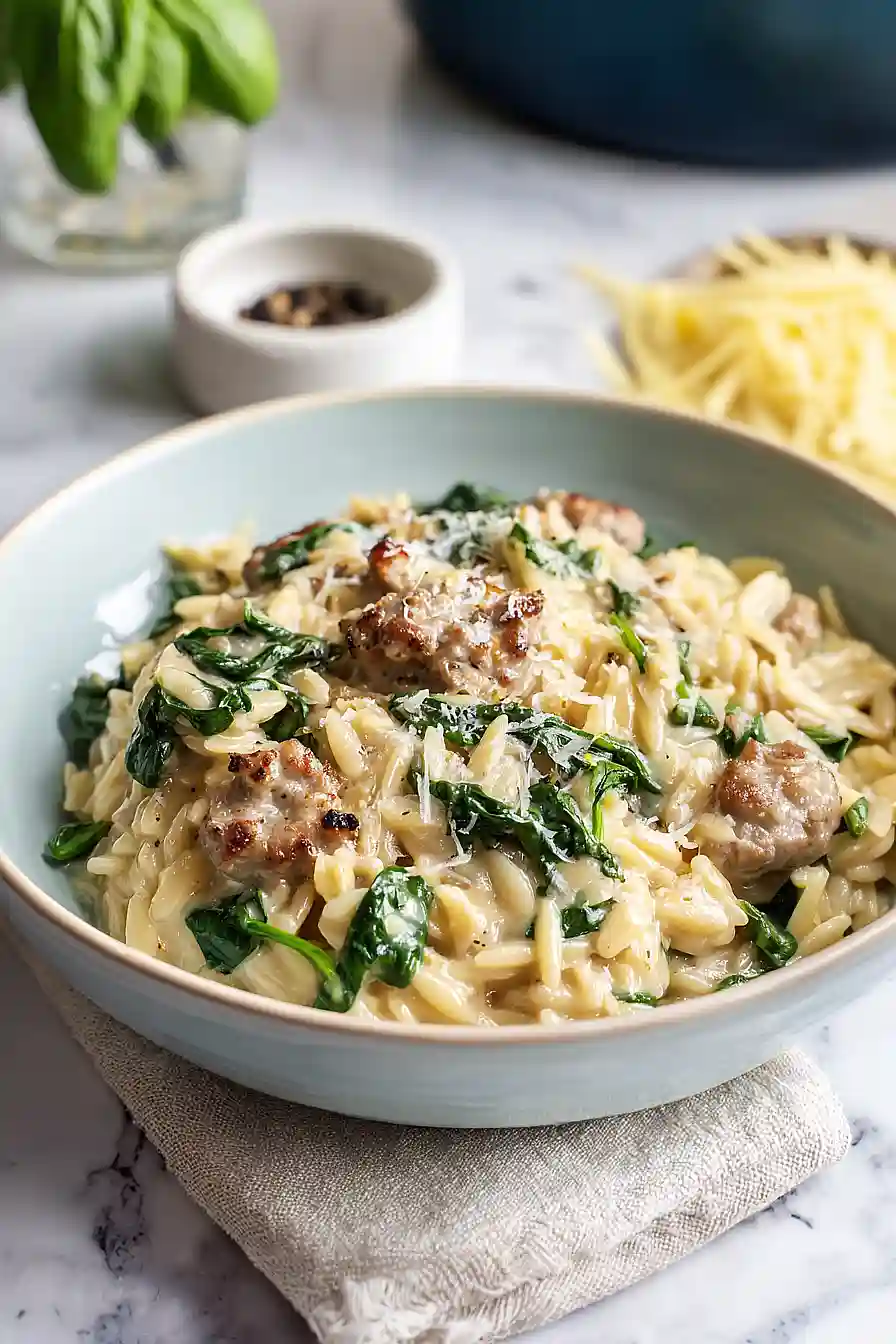 Italian Sausage Orzo