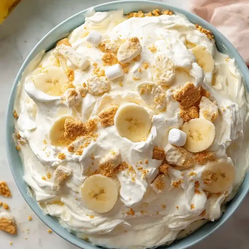 banana pudding fluff salad