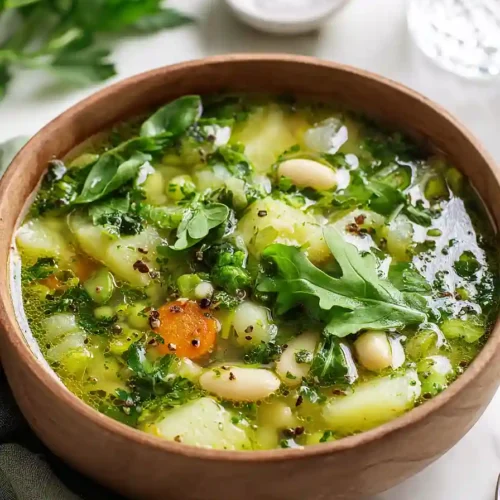 Italian Green Minestrone di Verdure Recipe