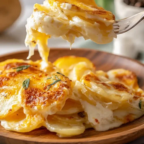 air fryer scalloped potatoes