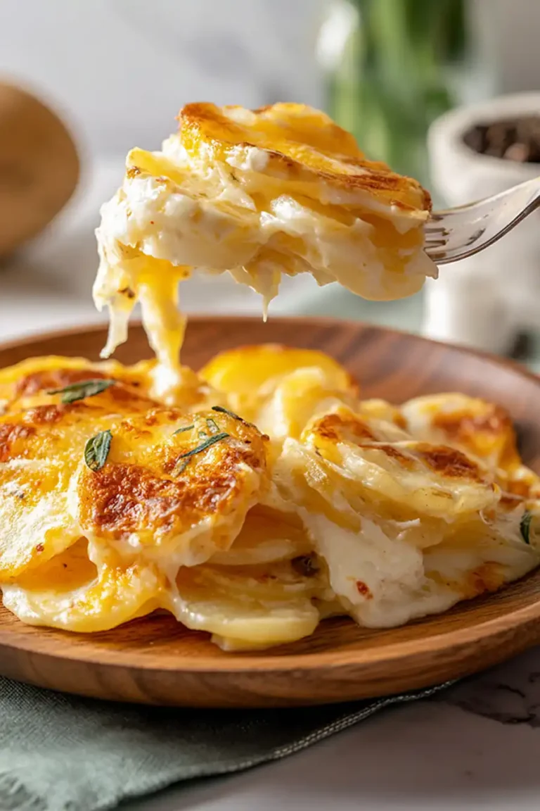 air fryer scalloped potatoes