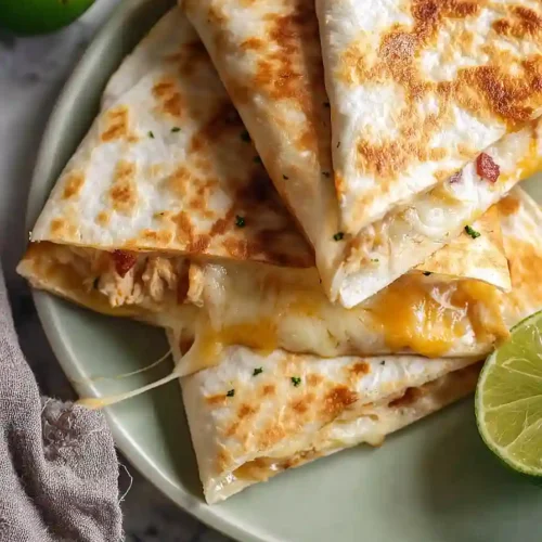 Crack Chicken Quesadilla