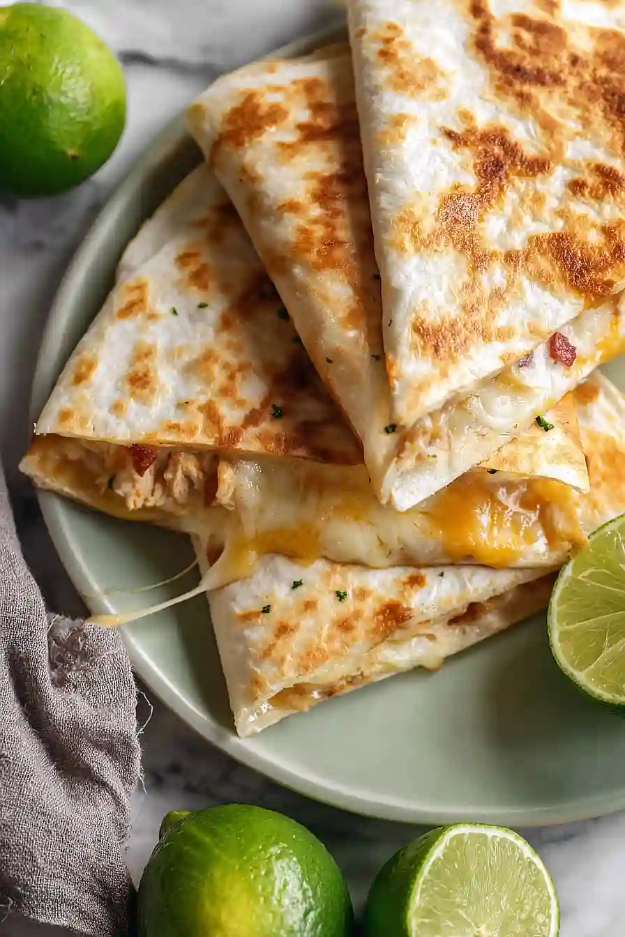 Crack Chicken Quesadilla
