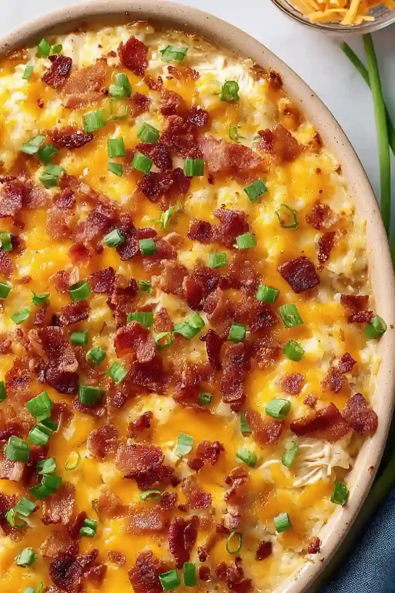 Crack Chicken Rice Casserole