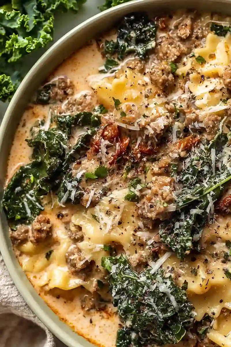 Sausage Lasagna Soup