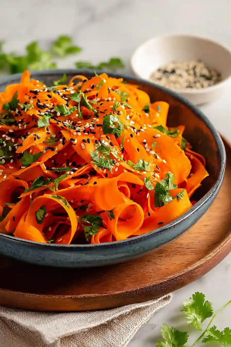 viral tiktok carrot salad