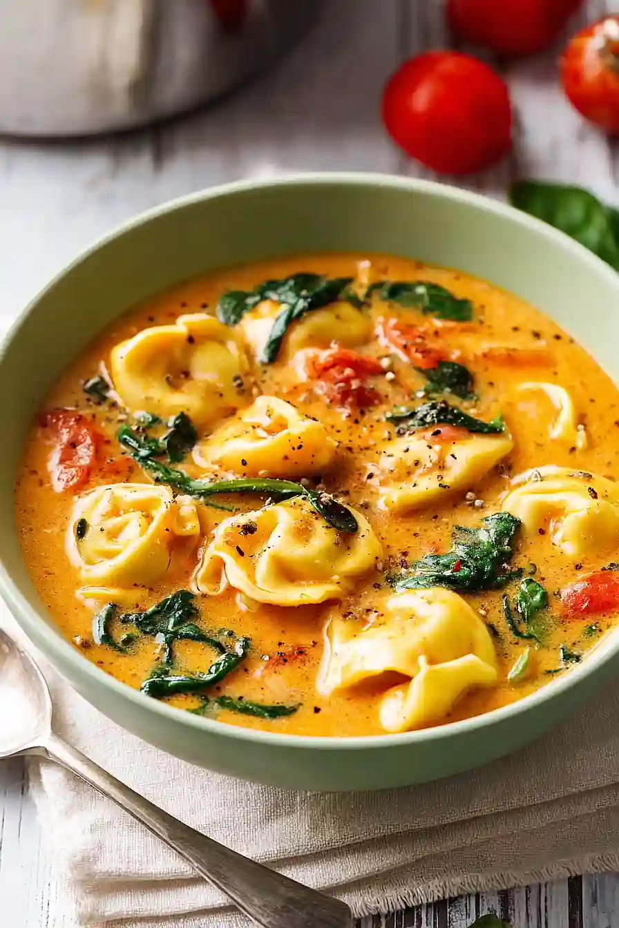 dairy free tortellini soup