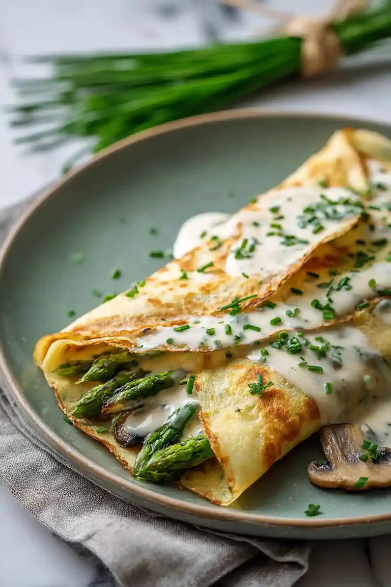 asparagus crepes