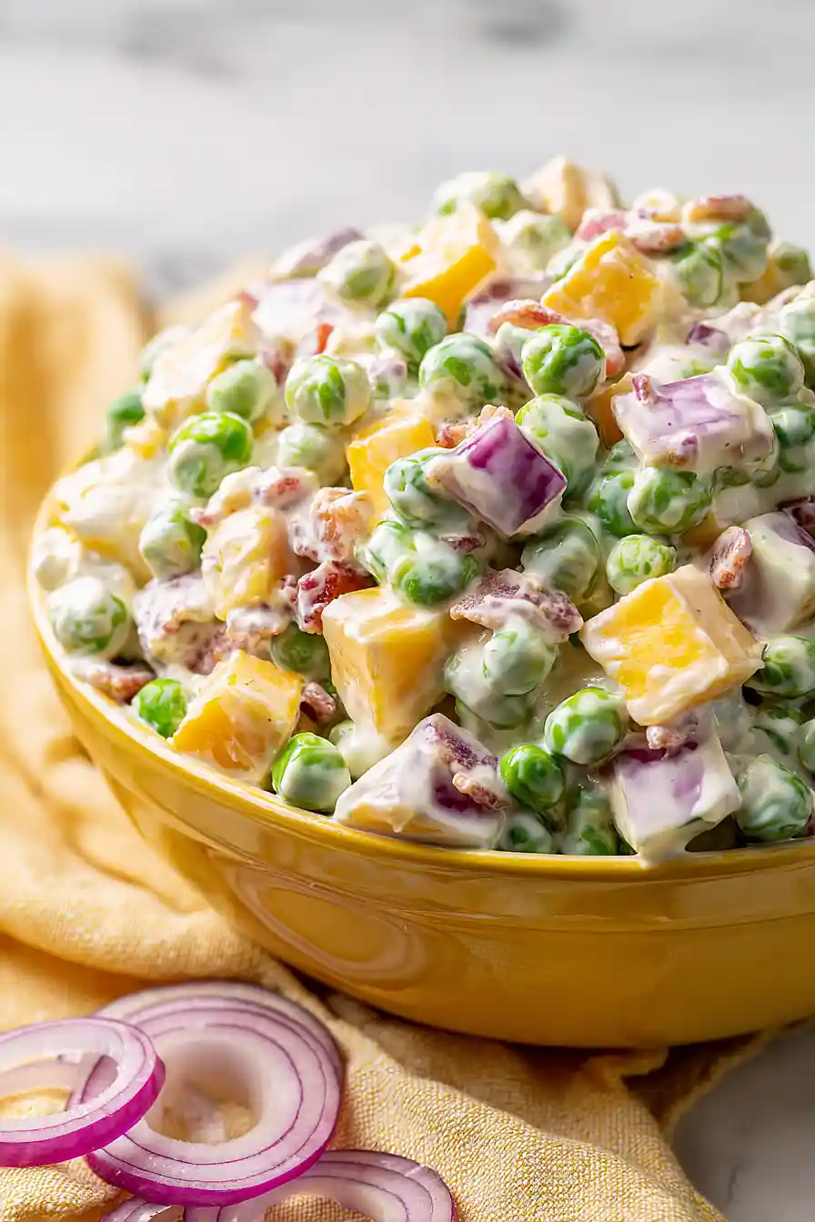 easter pea salad