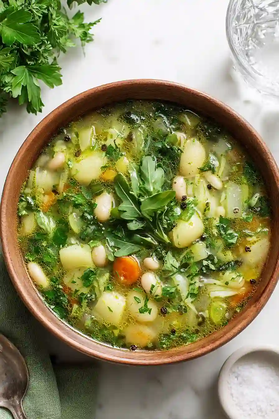 Italian Green Minestrone di Verdure Recipe