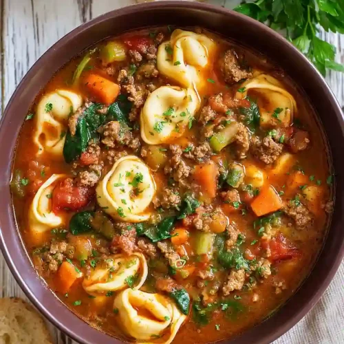 beef tortellini soup