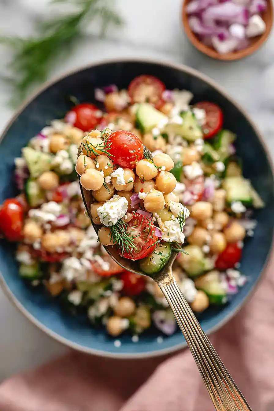 Mediterranean Chickpea Salad
