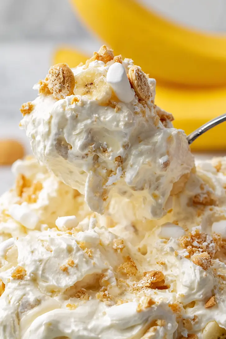 banana pudding fluff salad