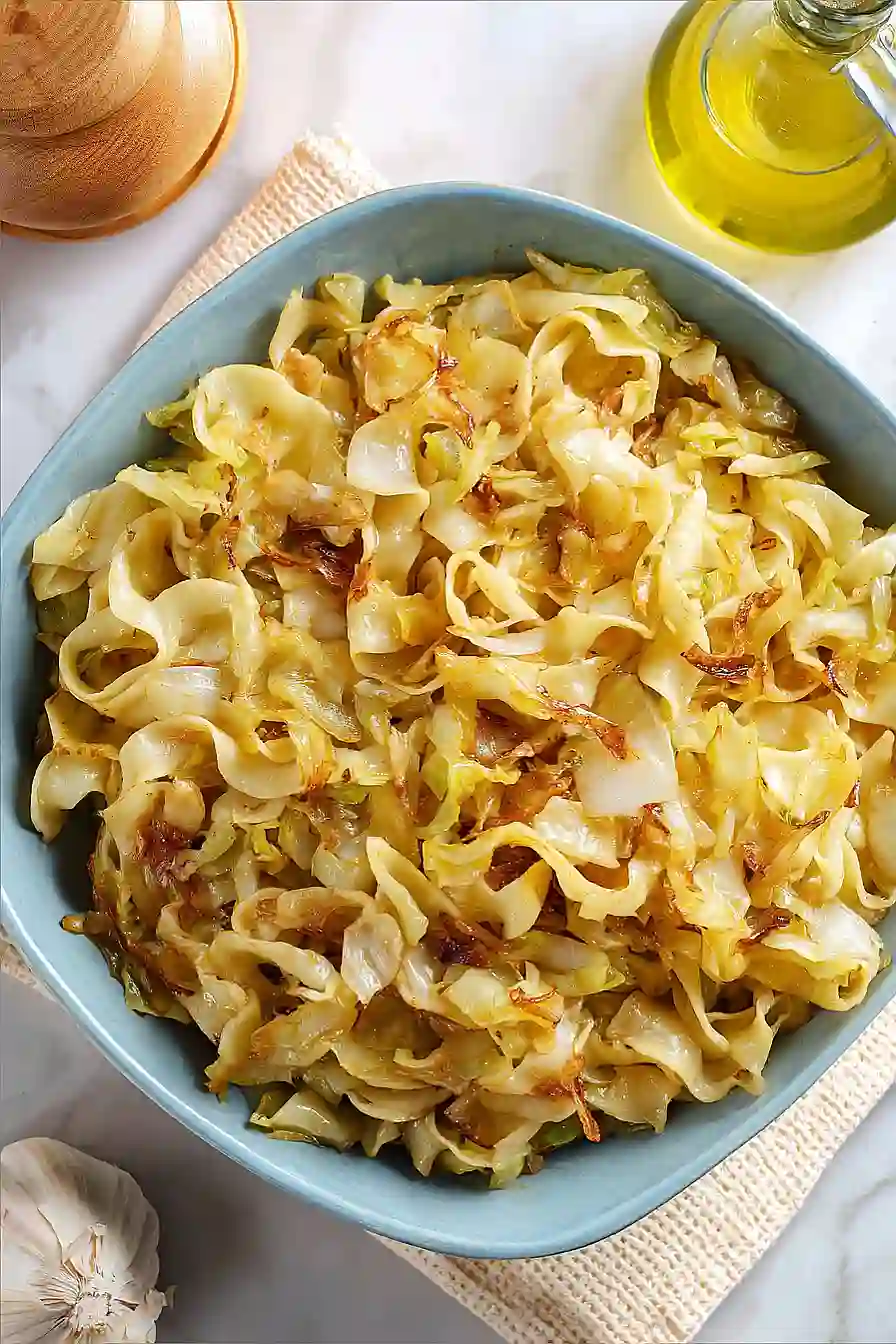 Haluski (Fried Cabbage and Noodles)