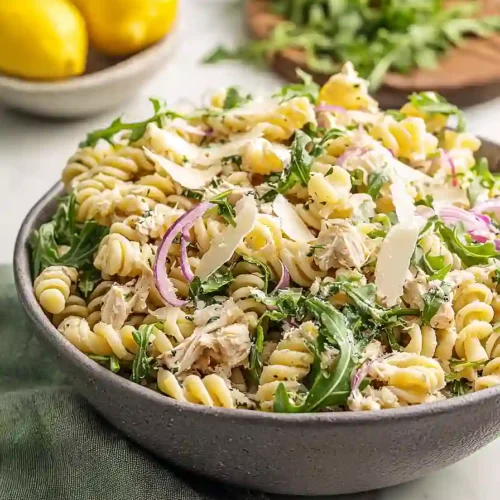 lemon pasta salad